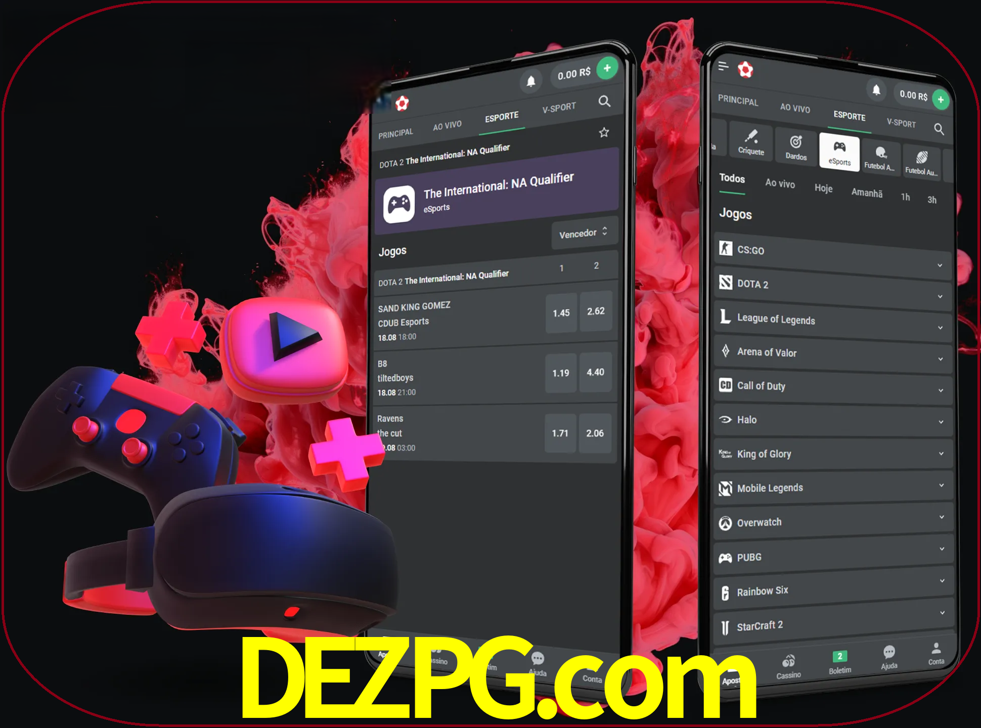 Para ter a aplicação móvel dezpg no seu smartphone, basta descarregar o ficheiro apk e seguir as instruções.
