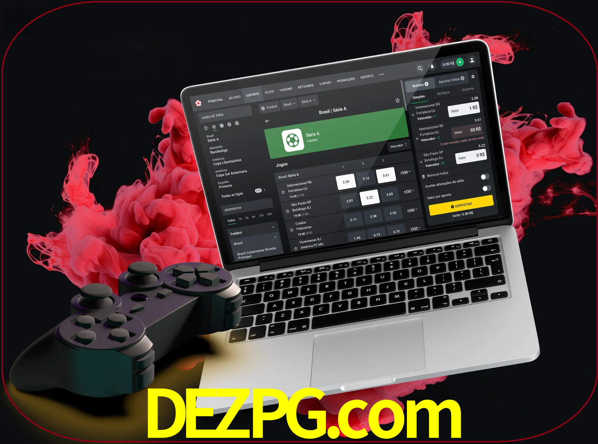 Visite a secção especial de jogos de vídeo em dezpg para descobrir em que jogos pode apostar e ganhar muito dinheiro.